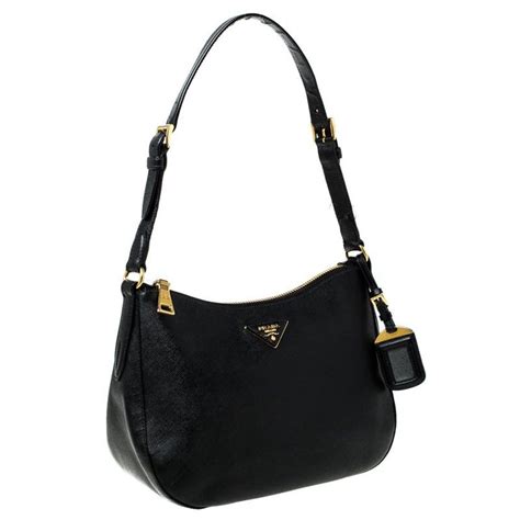 prada leather baguette bag|Prada outlet shoulder bags.